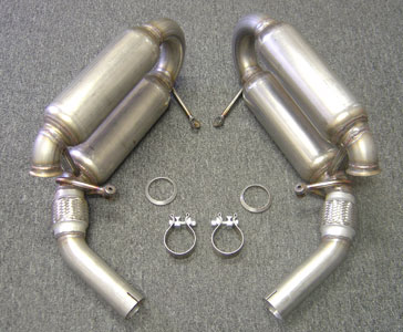 AfterHours Automotive 996 / 997 Porsche Sport Exhaust Mufflers for 996 and 997 Carrera